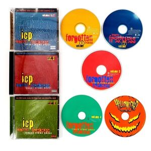 Insane Clown Posse Forgotten Freshness 1-4 Vol 1, 2, 3, 4 CD Complete Tested